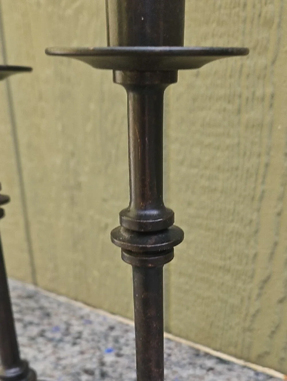 Vintage Candlestick Pair
